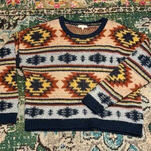 Gilded intent sweater